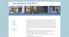 Desktop Screenshot of cjpbacau.ro